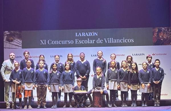 Subcampeones XI concurso escolar de Villancicos La Razón